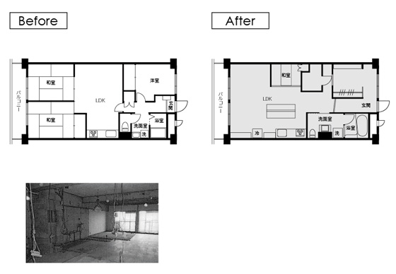 Before After