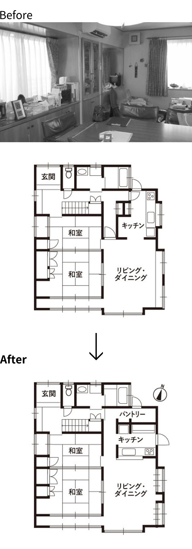 Before | After