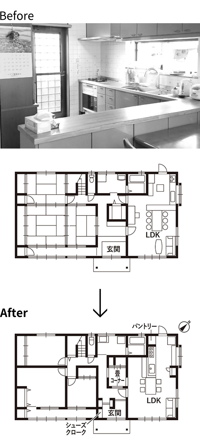 Before | After